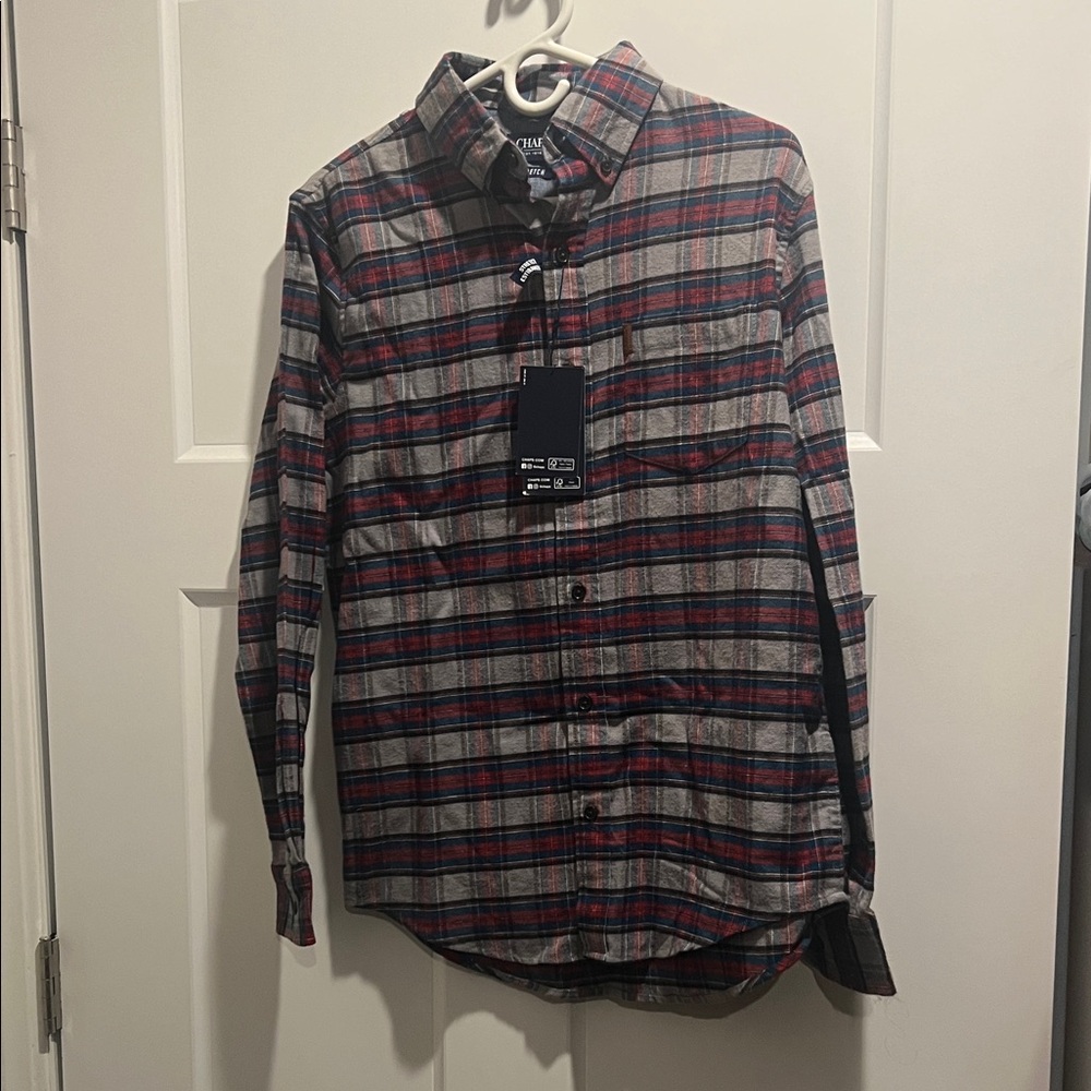 Chaps Multicolor Plaid Button-Down Shirt